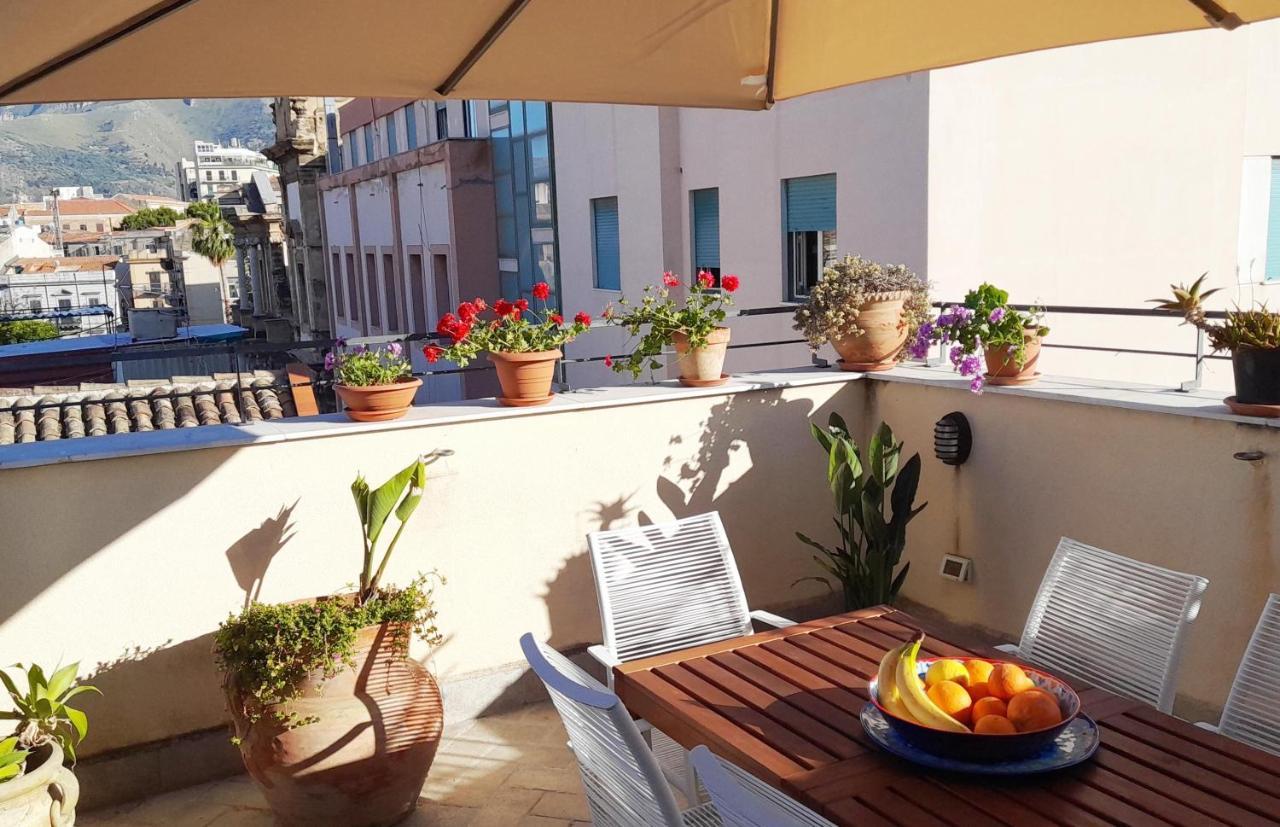 Appartement Terrace With View Attic In Old Town Ballarhome Palermo