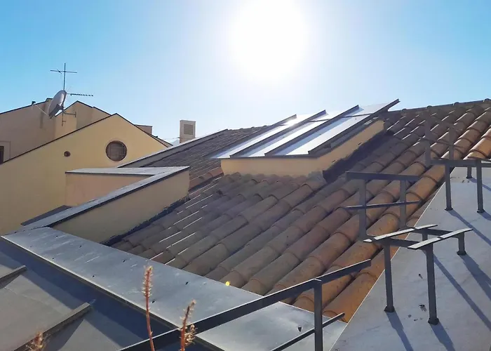 Terrace With View Attic In Old Town Ballarhome
